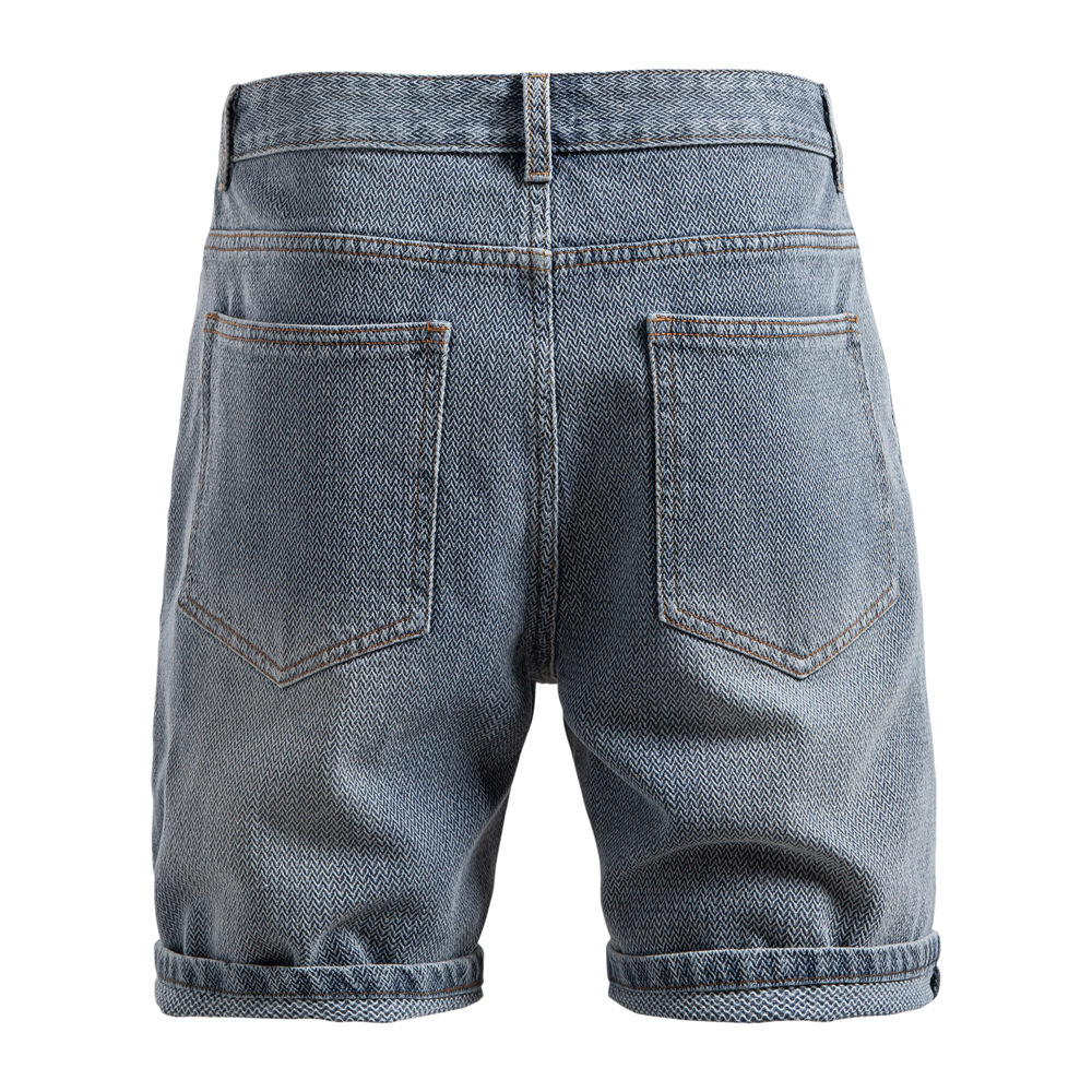 Casual Men's Knee Length Denim - Men'S Fashion Jeans And Boots avis et prix