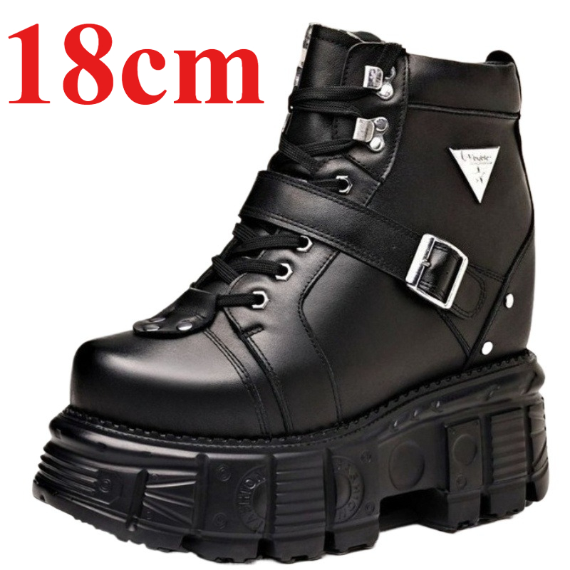 Genuine Leather Motorcycle Boo - Fashion Men'S Boots avis et prix