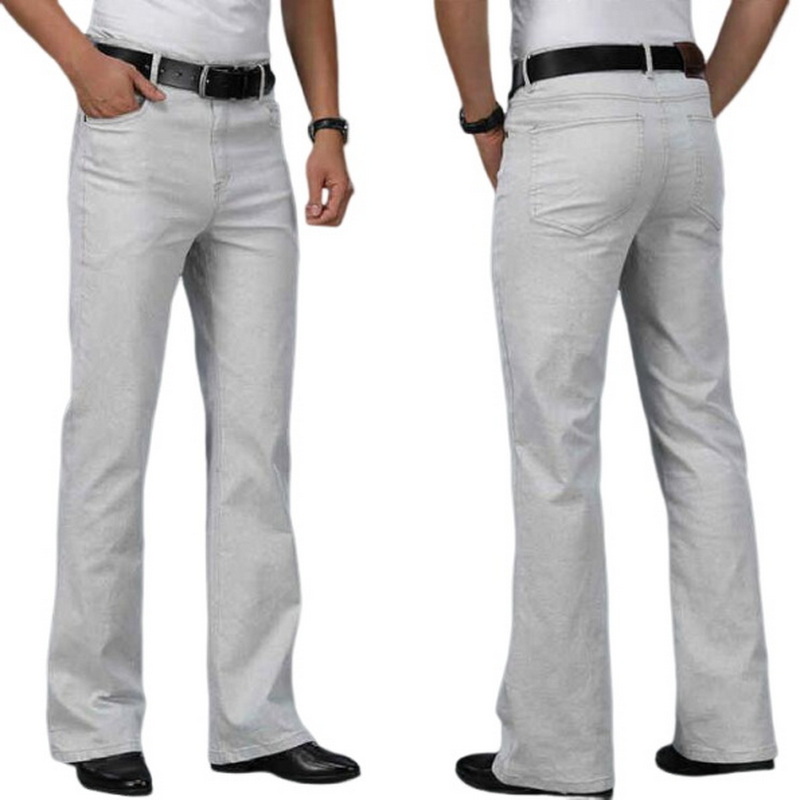 Men's Beige Loose Jeans Fashio - Men'S Fashion Jeans And Boots avis et prix