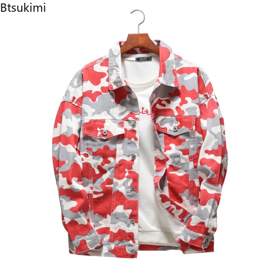 Spring Autumn Men's Fashion De - Mens Fashion Denim Jacket avis et prix