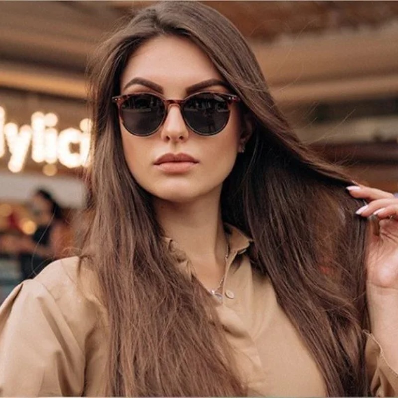 Vintage Fashion Round Sunglass - Yellow Men'S Fashion avis et prix