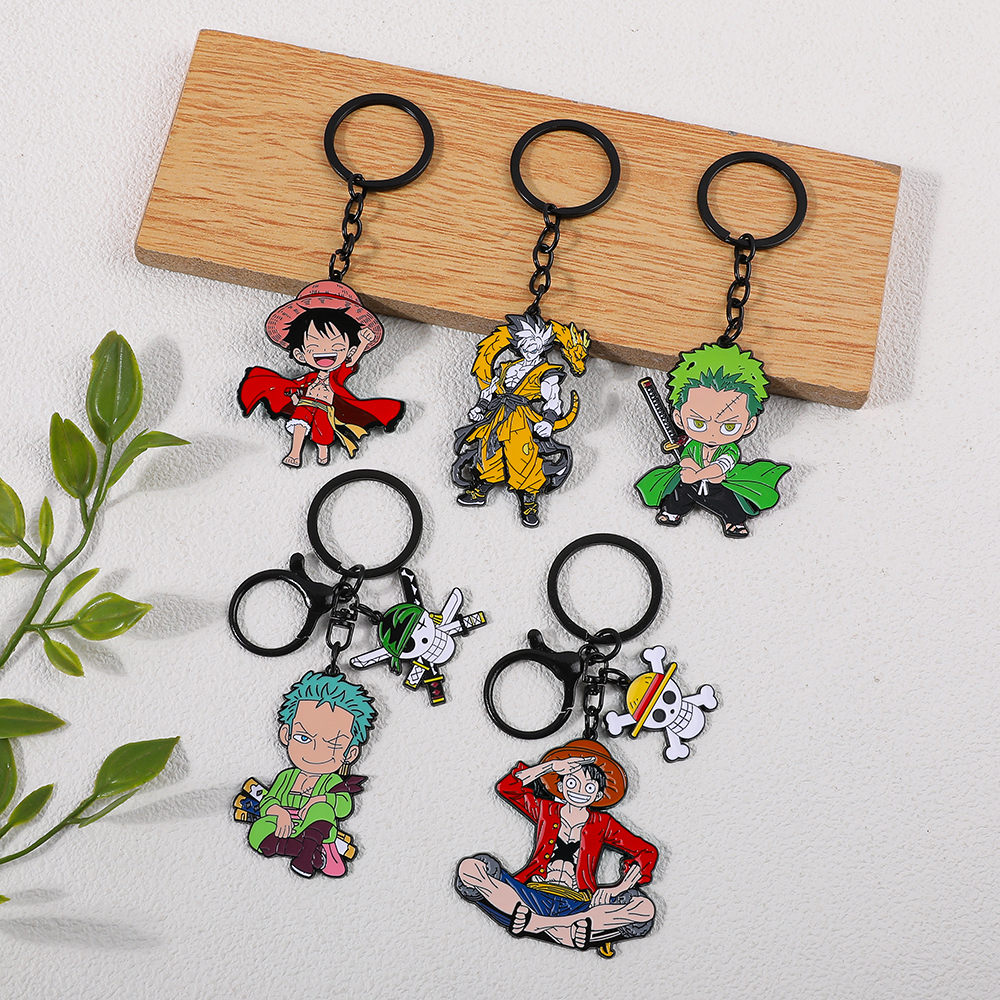 One Piece Anime Keychain Featu - Men Fashion Key avis et prix