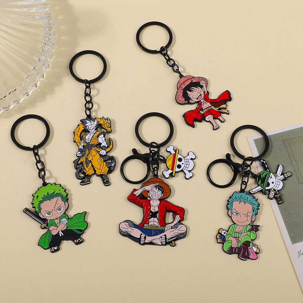 One Piece Anime Keychain Featu - Men Fashion Key avis et prix