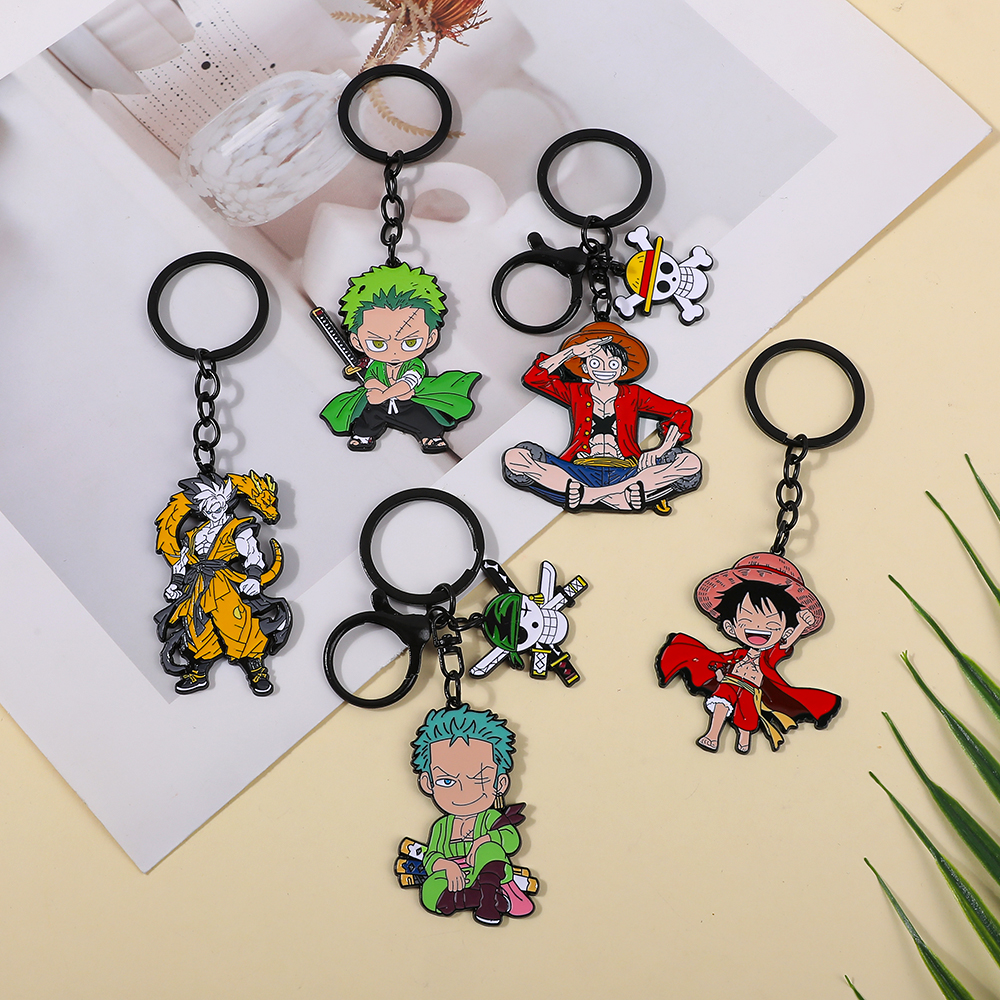 One Piece Anime Keychain Featu - Men Fashion Key avis et prix