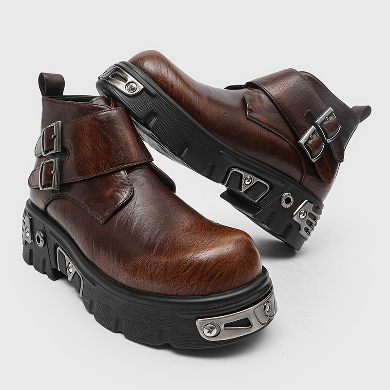 large size men fashion punk go - Fashion Men'S Boots avis et prix