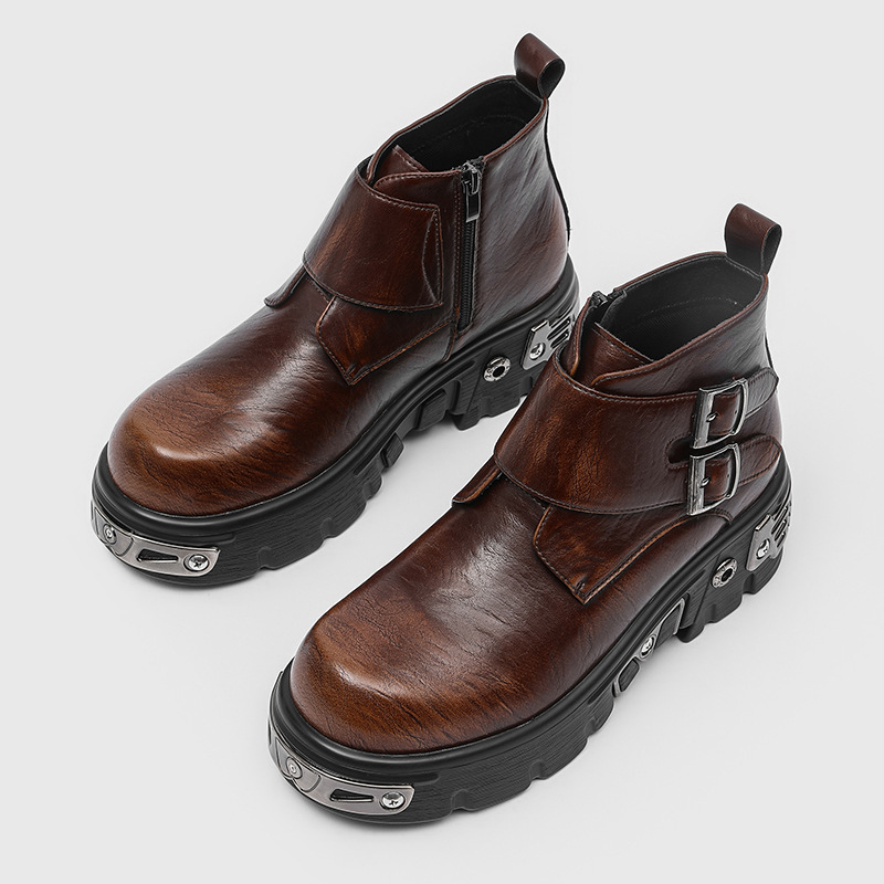 large size men fashion punk go - Fashion Men'S Boots avis et prix