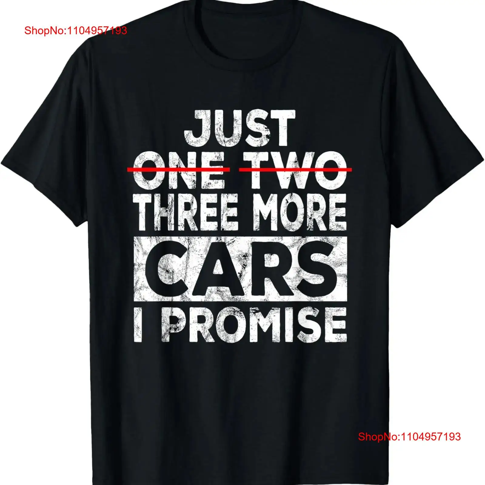 NEW LIMITED Just One More Car  - Men'S Fashion Garage avis et prix