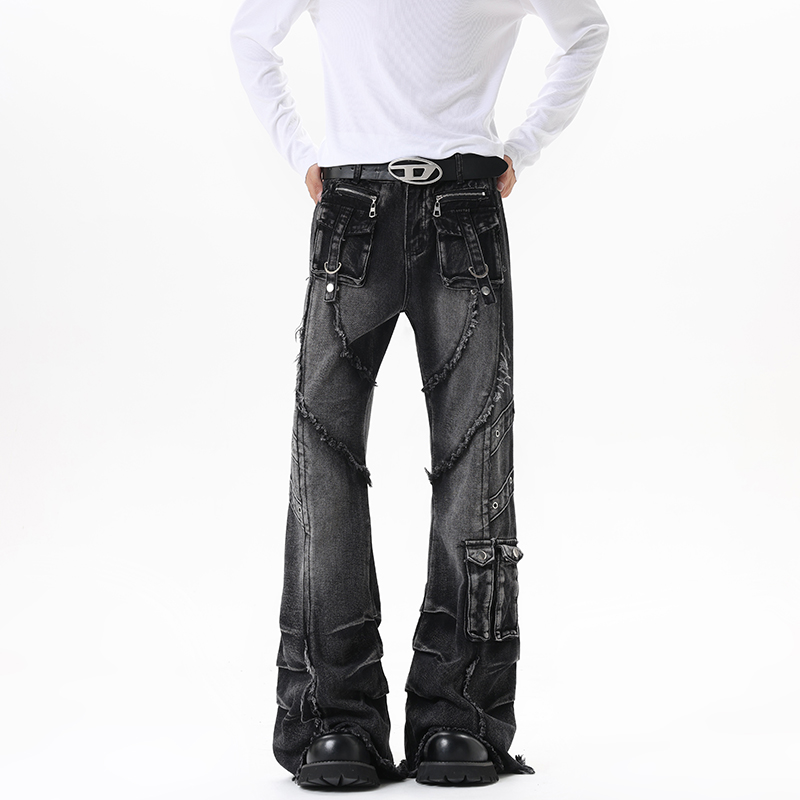 Men Personalized Street Jeans  - Men'S Fashion Jeans And Boots avis et prix