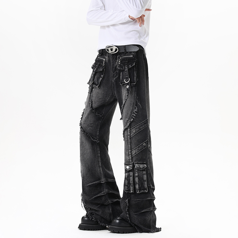 Men Personalized Street Jeans  - Men'S Fashion Jeans And Boots avis et prix
