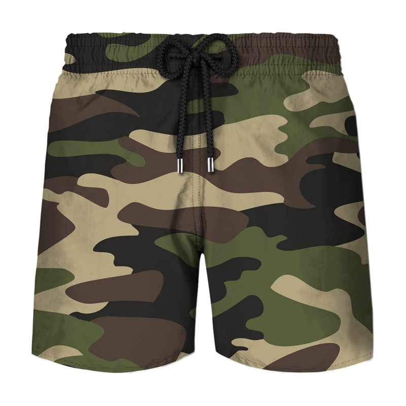 Classic Camouflage Board Short - Mens Fashion Camo Pants avis et prix