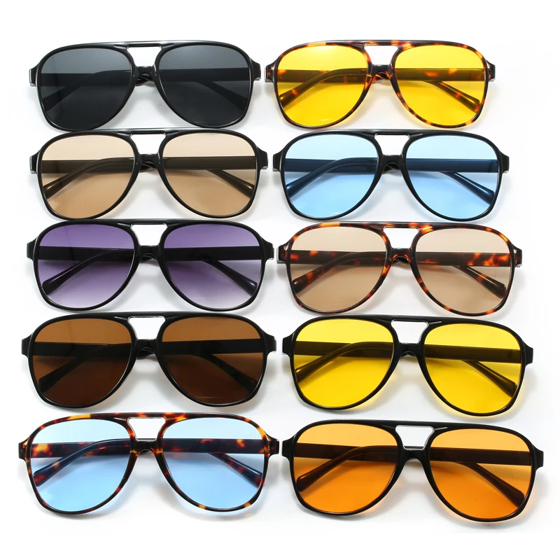 Unisex Fashion Sunglasses UV40 - Yellow Men'S Fashion avis et prix