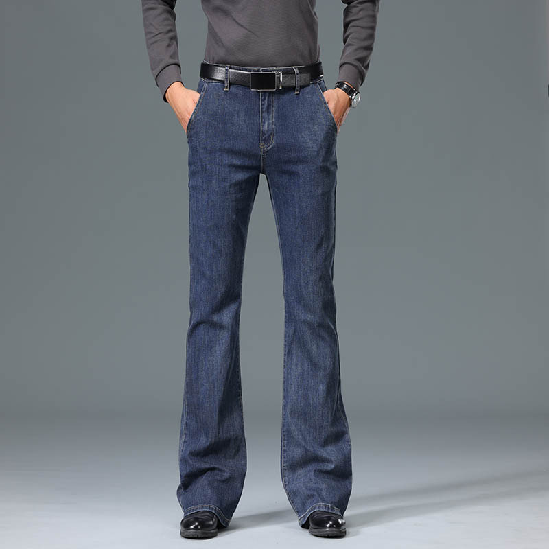 Denim Flared Jeans For Male Fl - Men'S Fashion Jeans And Boots avis et prix