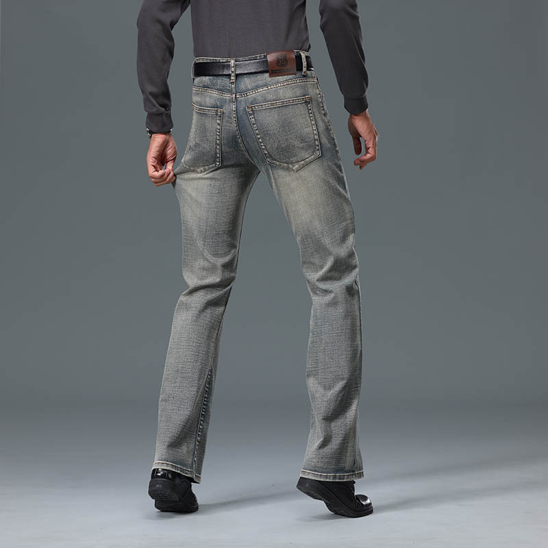 Denim Flared Jeans For Male Fl - Men'S Fashion Jeans And Boots avis et prix