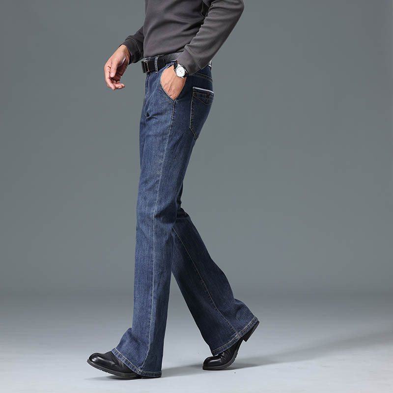 Denim Flared Jeans For Male Fl - Men'S Fashion Jeans And Boots avis et prix