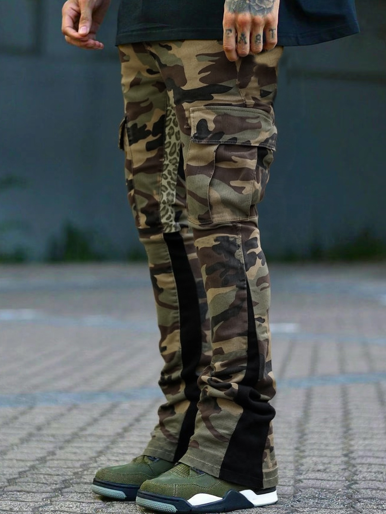 Men's Simple Camo Casual Pants - Mens Fashion Camo Pants avis et prix
