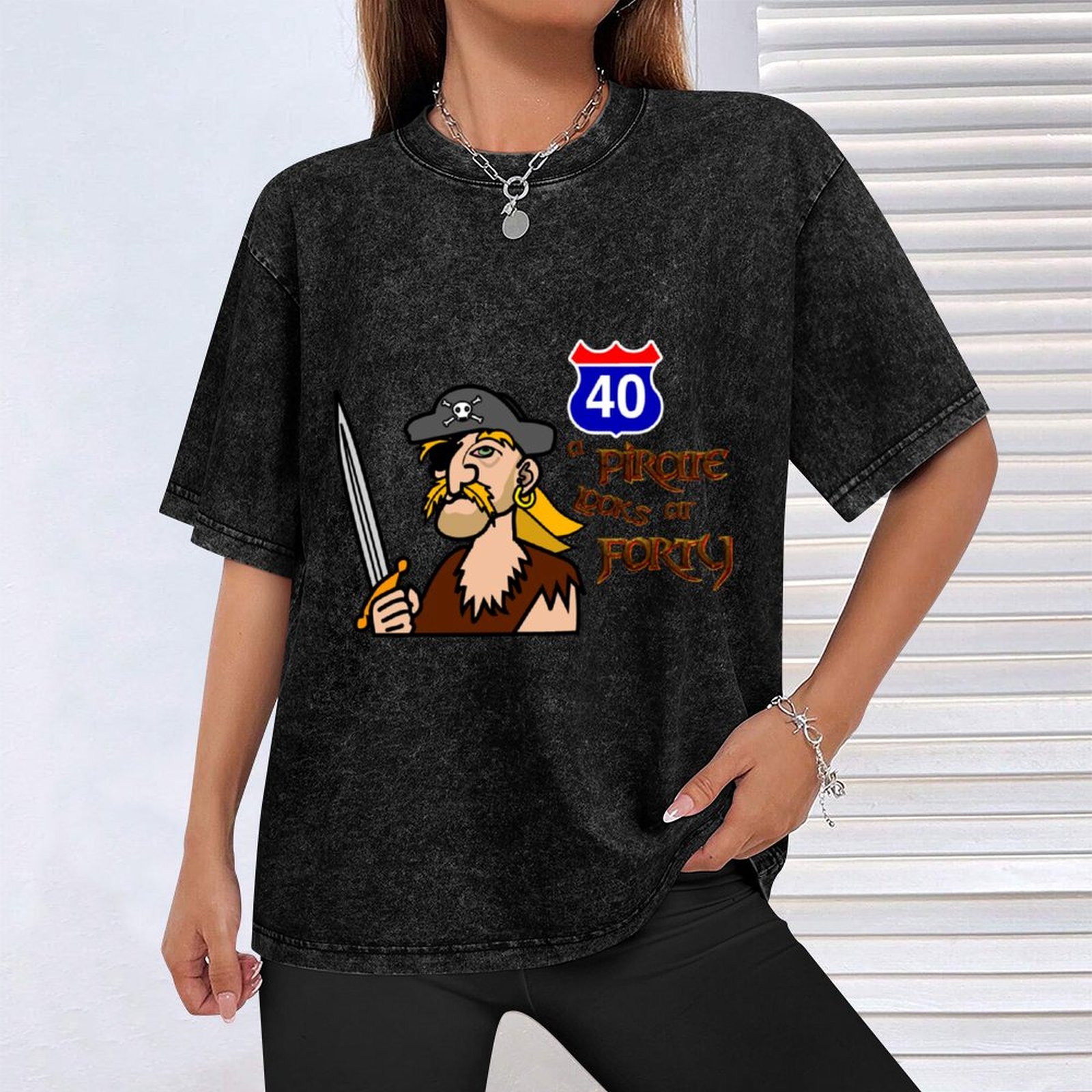 A Pirate Looks At 40 T-Shirt F - Men'S Fashion At 40 avis et prix