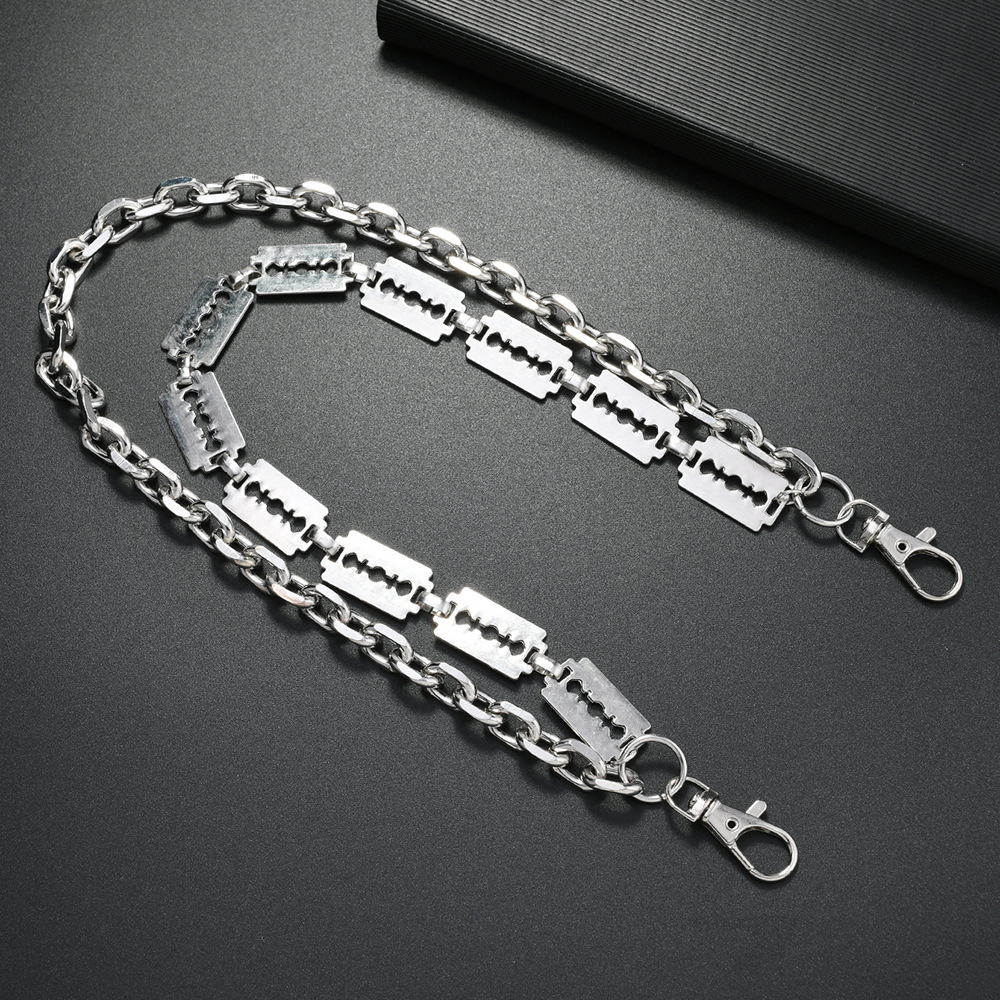 Punk Metal Chain Keychains for - Belt Mens Fashion avis et prix