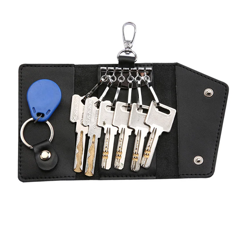 1 PC Second Layer Cowhide Keyc - Men Fashion Key avis et prix