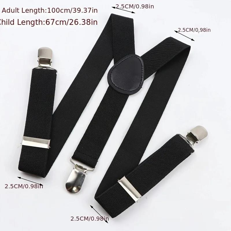 Practical 35/25/20mm Wide Men  - Suspenders Clip Men avis et prix