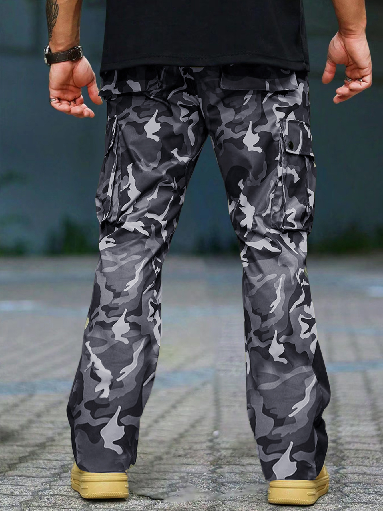 Men's New Camo Pants Fashion O - Mens Fashion Camo Pants avis et prix