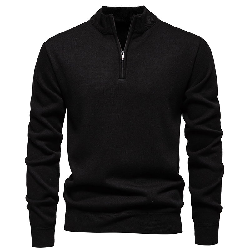 2026 New Men's Half-Zip Stand  - Men'S Fashion Zip Sweater avis et prix