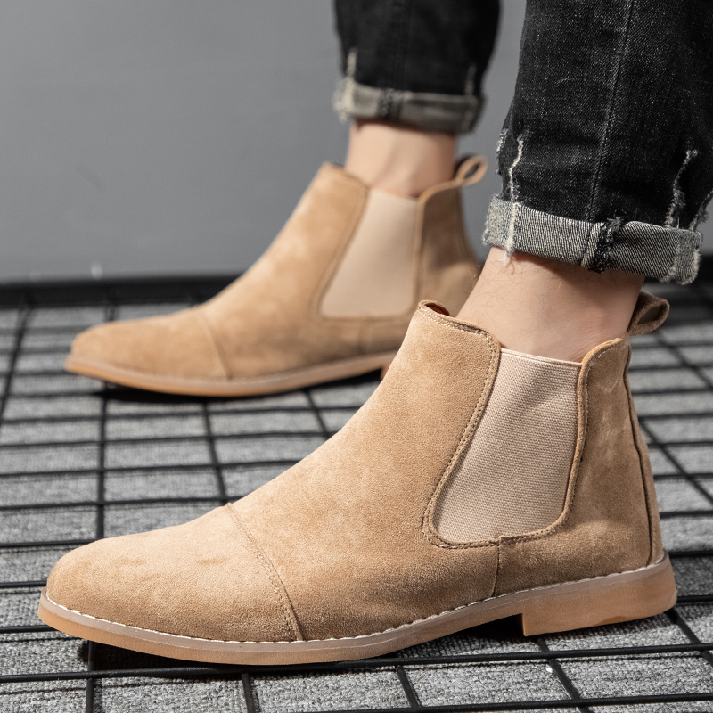 Fashion Yellow Chelsea Boots M - Yellow Men'S Fashion avis et prix