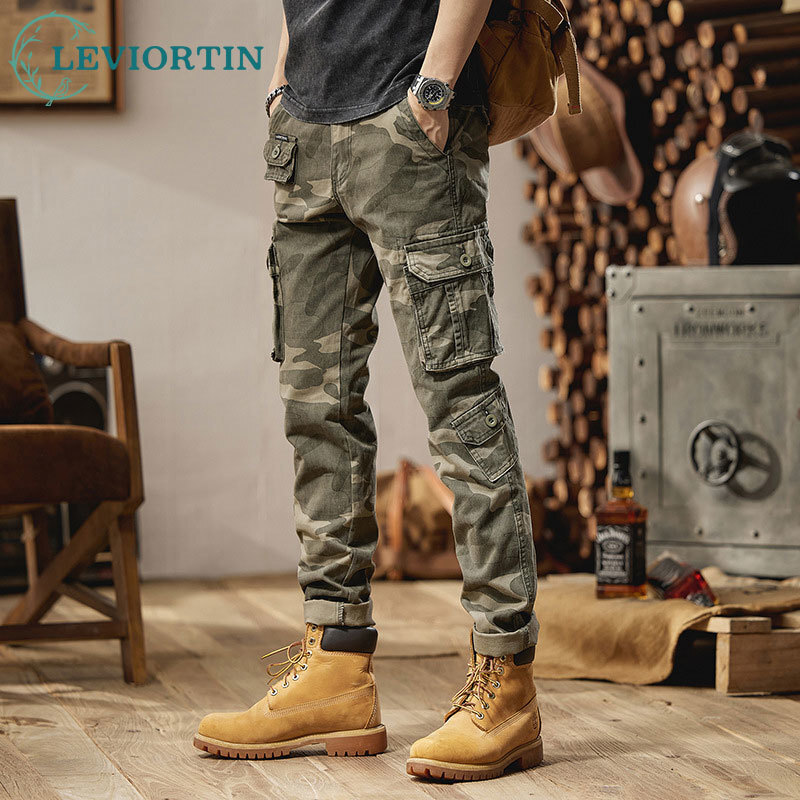 2025 Four Seasons Men's Fashio - Mens Fashion Camo Pants avis et prix