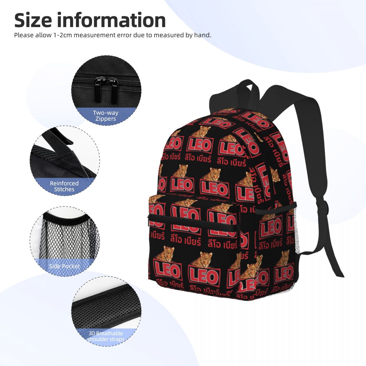 Leo Beer Bangkok Backpack Dayp - Mens Fashion Bangkok avis et prix