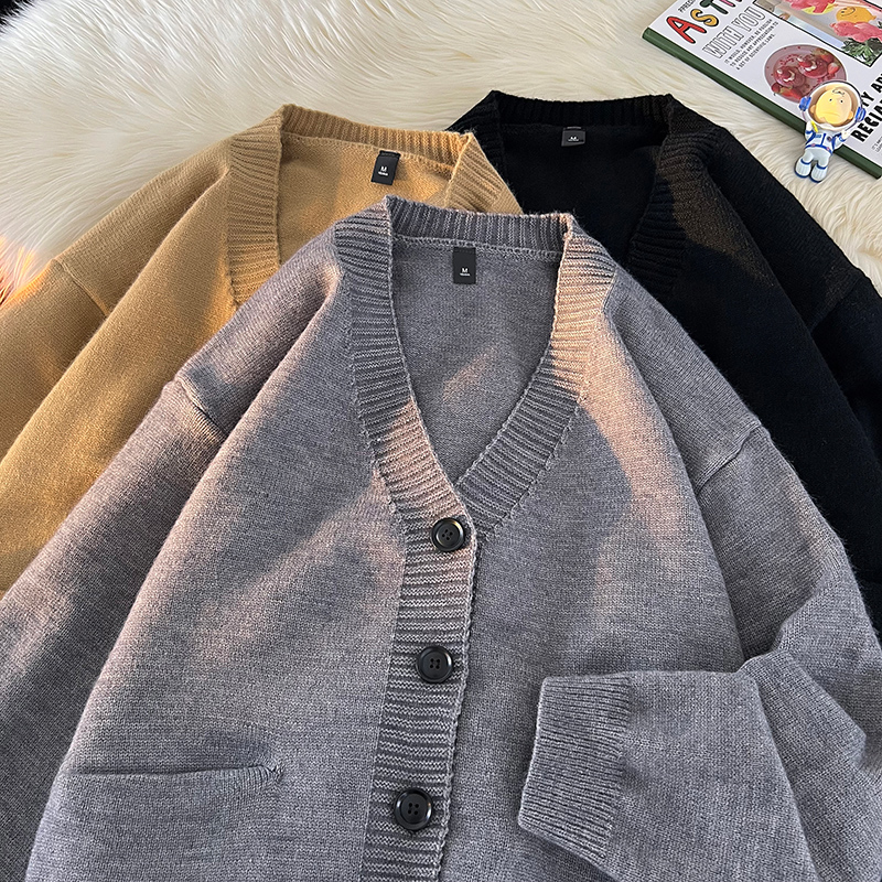 Autumn and Winter New Korean F - Men'S Fashion Zip Sweater avis et prix