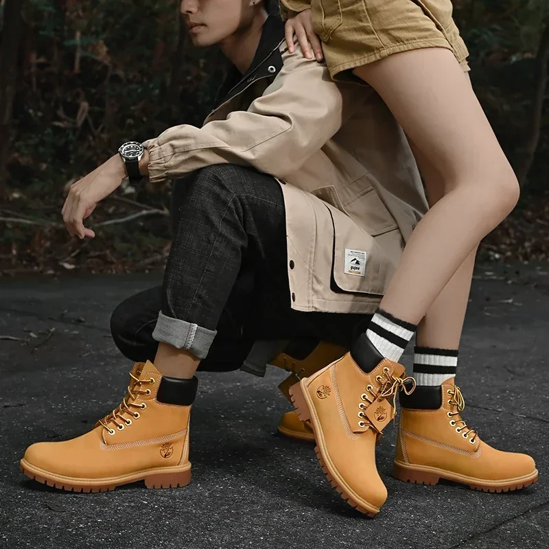 Boots Men High Top Boots High  - Mens Fashion Trainers avis et prix