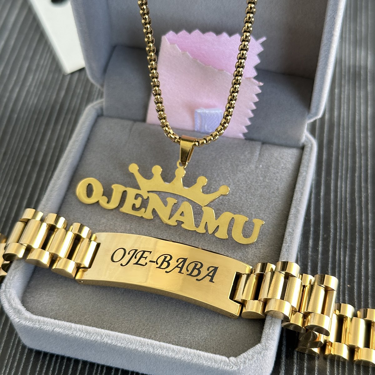 New Customized Name Necklace B - Men'S Fashion Jewelry Bracelets avis et prix