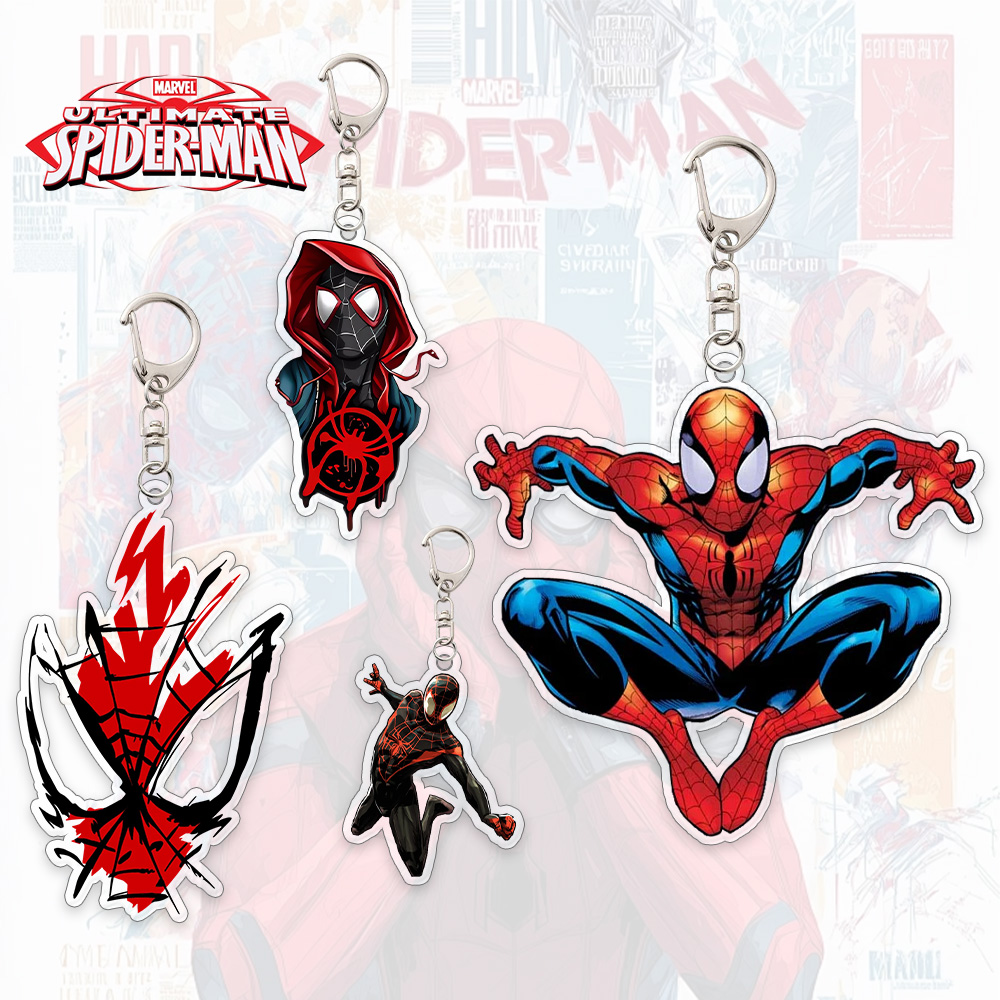 Spider Man Acrylic Keychain An - Men Fashion Key avis et prix