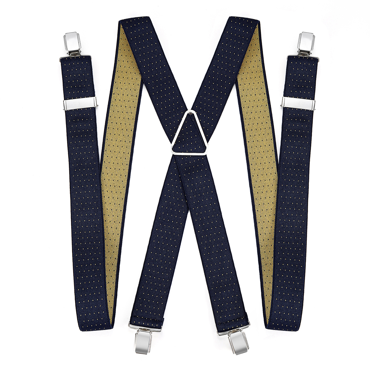 Men's Dot Flower British Elast - Suspenders Clip Men avis et prix
