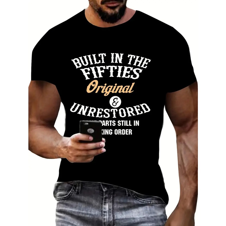 【New Arrival】 Built In The Fif - 1950S Fashion Men'S avis et prix